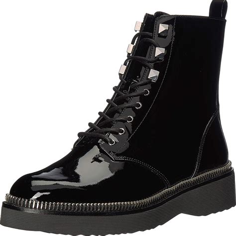 michael michael kors women's haskell platform combat boots|Haskell Leather Combat Boot .